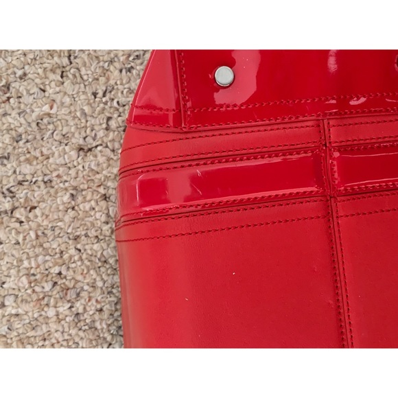 Ann Taylor Red Mini Tote Bag - Picture 7 of 9